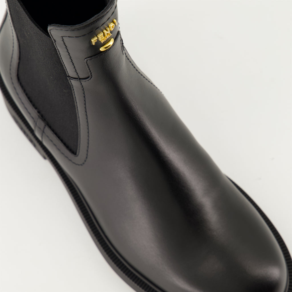 Bottines Bottines Fendi Filo Fendi Noir Femme