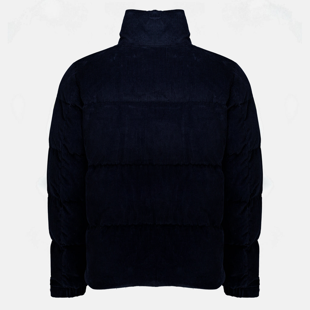Manteaux Esparron Corduroy Down Jacket Moncler Bleu foncé Homme