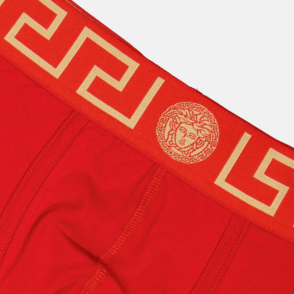 Underwear and homewear Boxer Medusa long Versace Red Homme