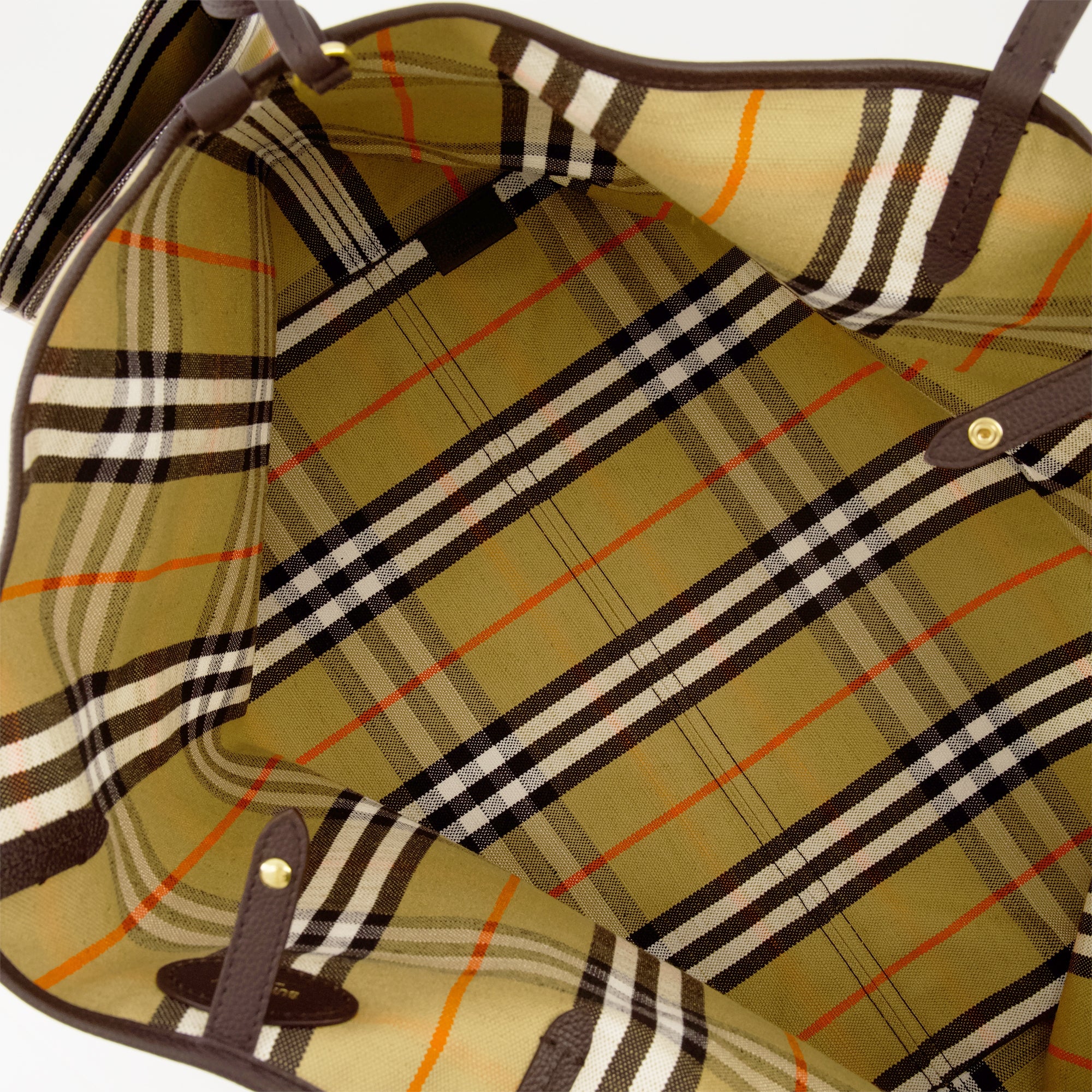 Tote Bags Highlands Tote Bag Burberry Beige Women