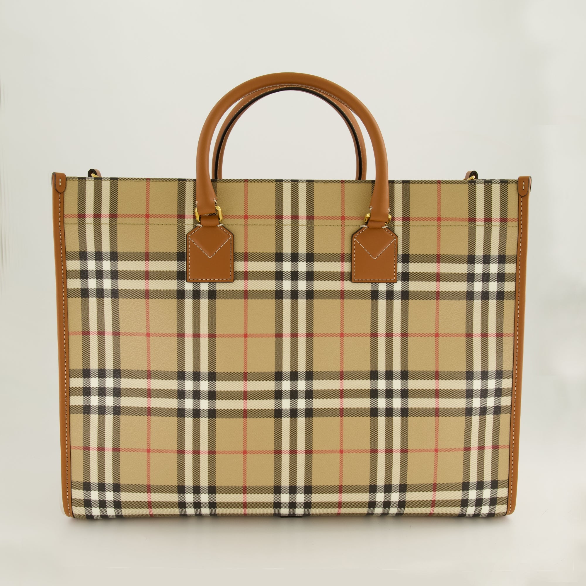 Tote bags Cabas Freya Burberry Beige Femme