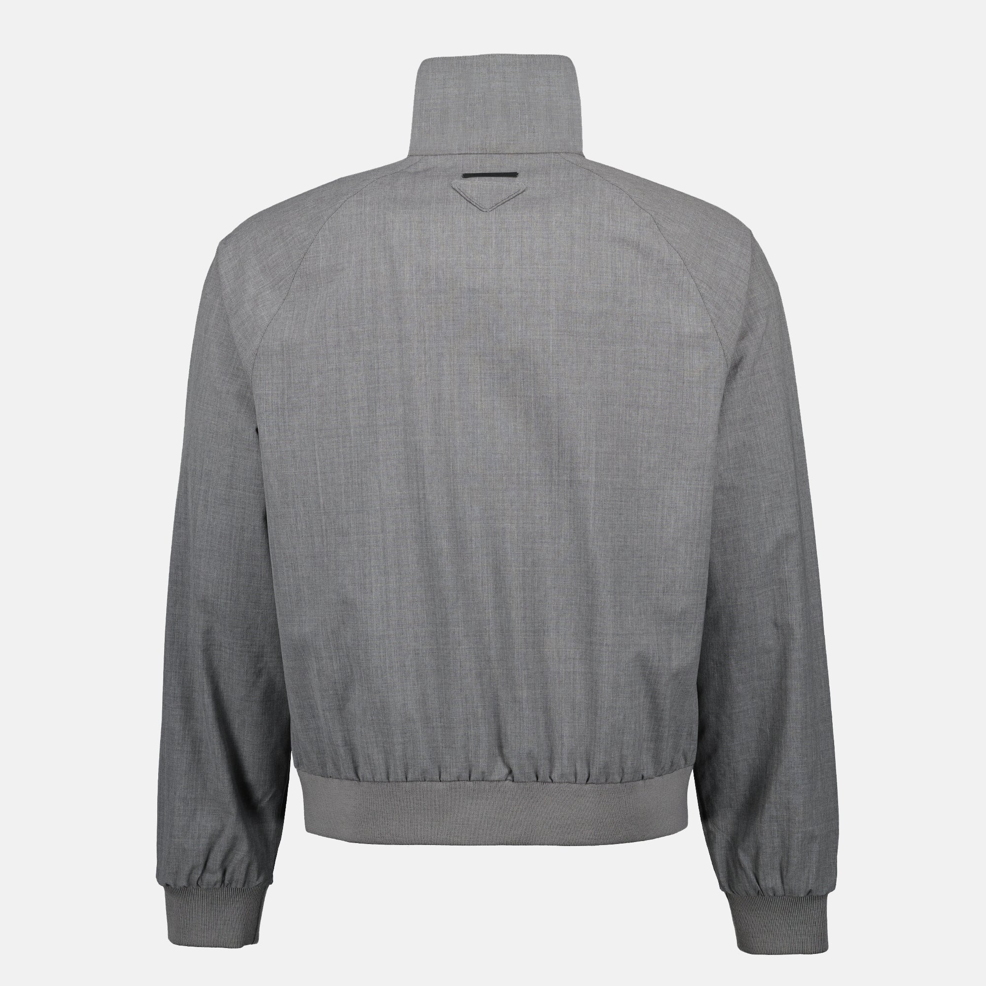 Giacche Giacca di Lana Prada Grigio Homme