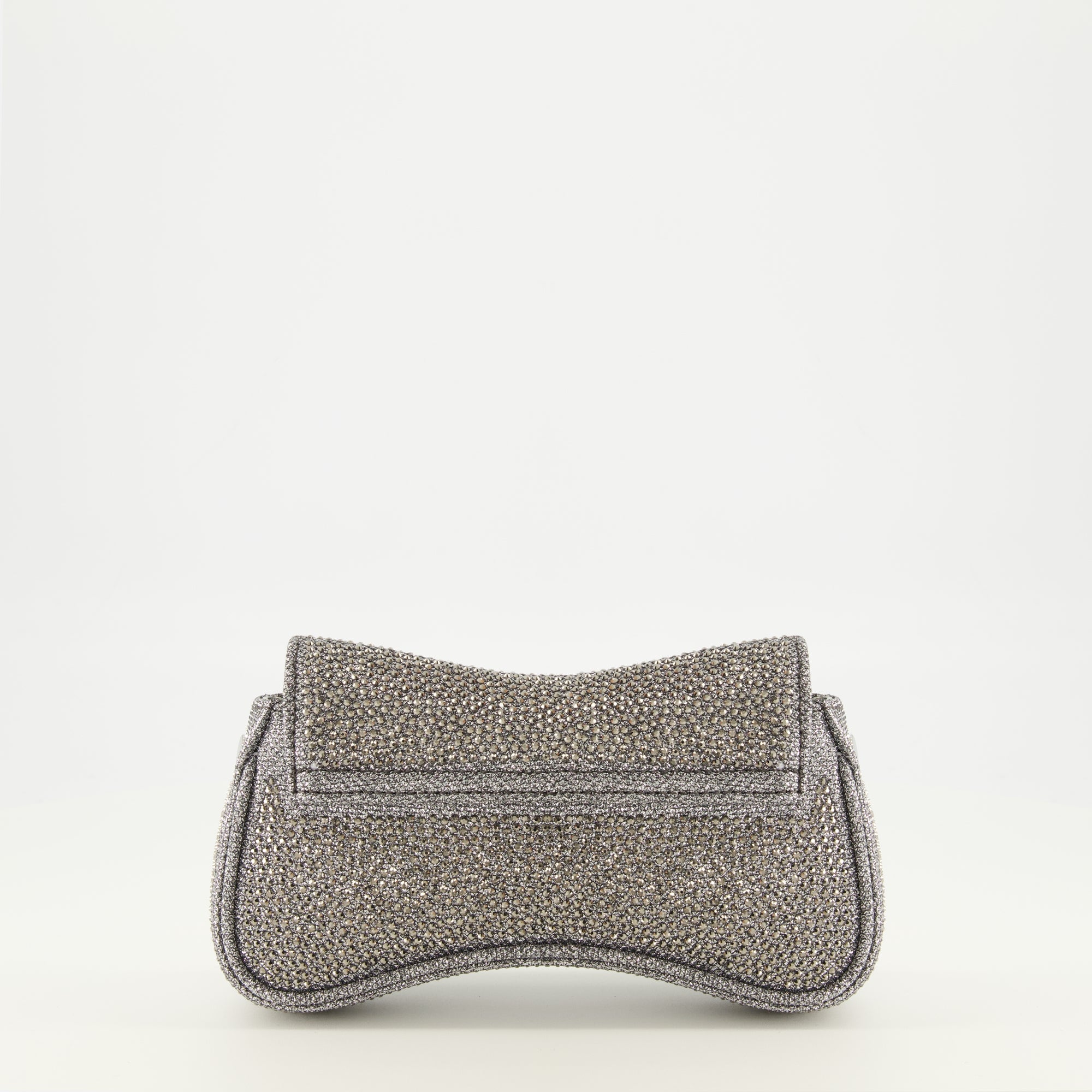 Bild des Artikels Kleiner silberner Strass-Spielbeutel der Marke Diesel für Frauen - Saison Frühling-Sommer 2026 - Rückansicht