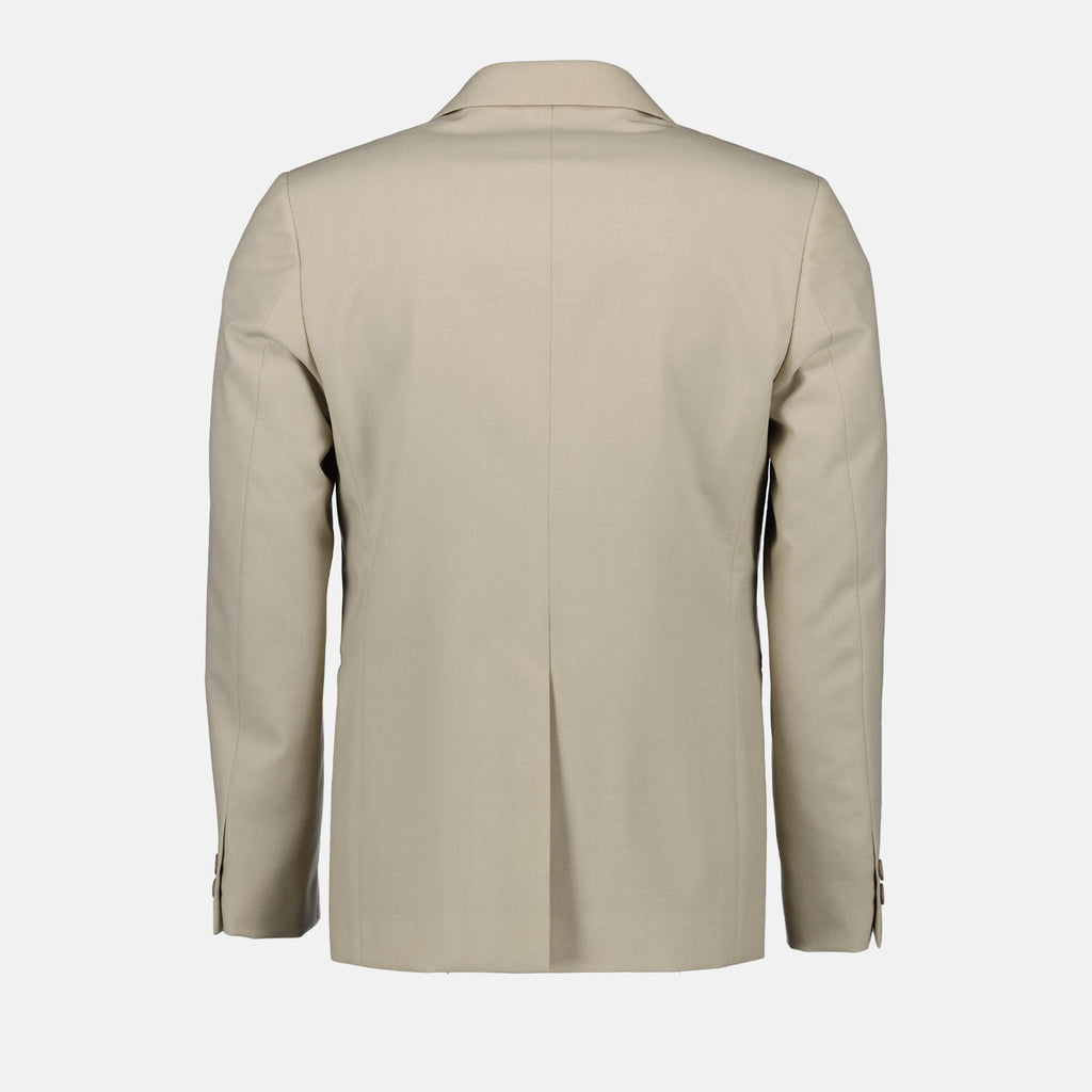 Vestes Blazer en laine Fendi Beige Homme