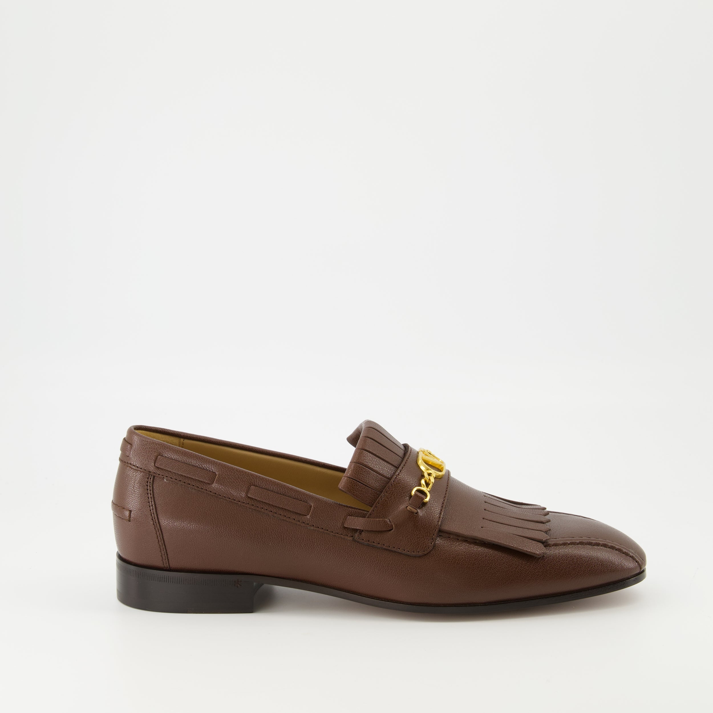 Loafers VLogo Loafers Valentino Garavani Brown Homme