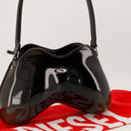 Imagem do saco Double-D preto da Diesel para mulher - Coleção Outono-Inverno 2025 - Vista Detalhada_3