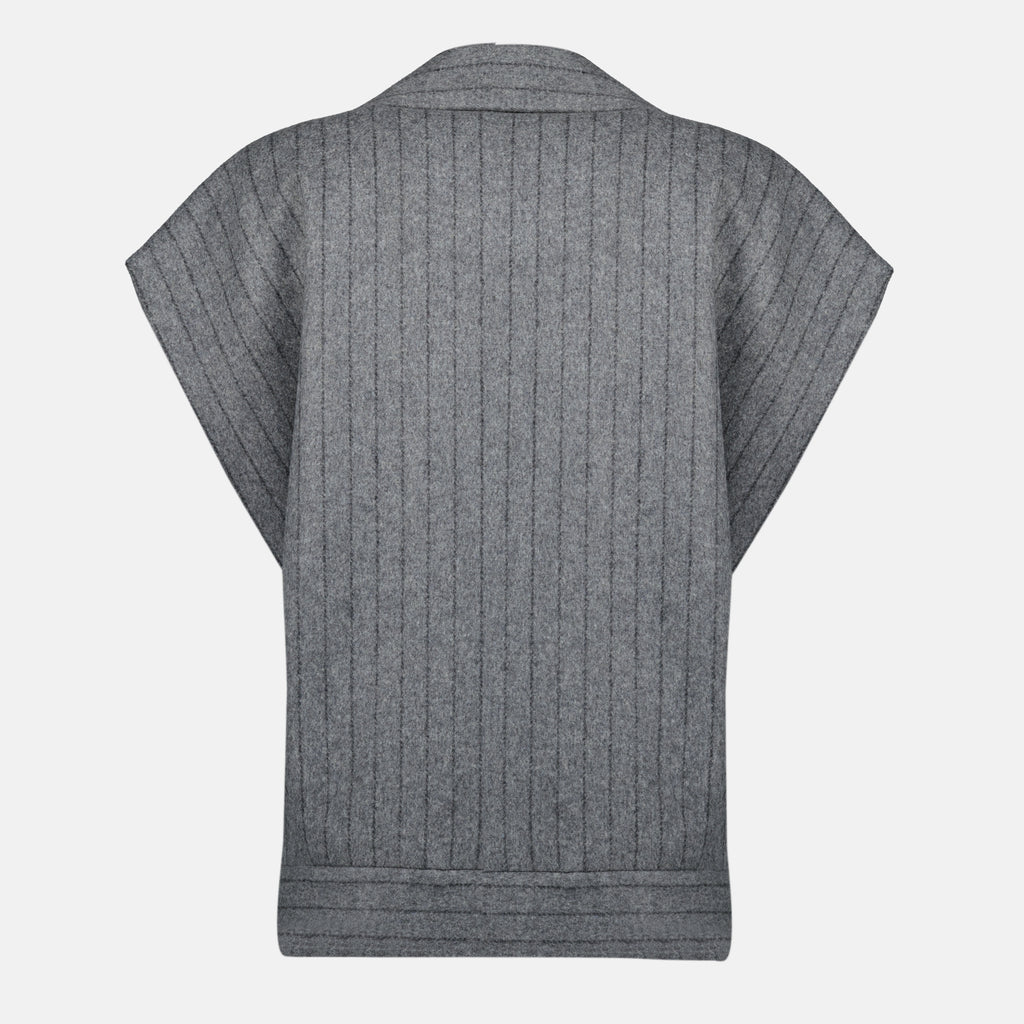 Vestes Veste sans manches Iro Gris Femme