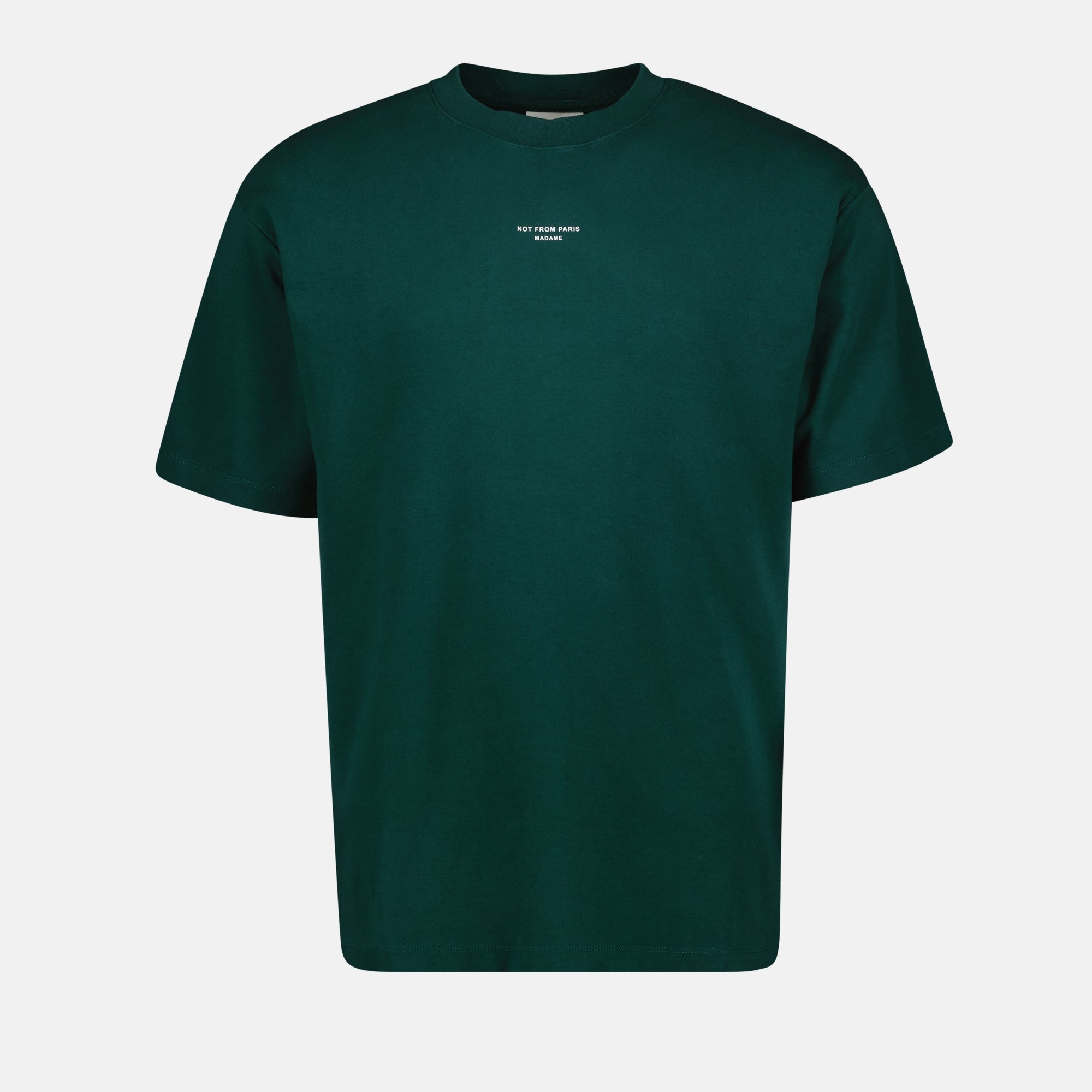 T-shirts Classic Green Slogan T-Shirt Drole De Monsieur Green Men