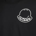 T-Shirts Logo T-shirt Moncler Schwarz Herren