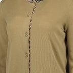 Image de l'article Cardigan en laine de la marque Burberry pour Femme - Saison Automne-Hiver 2025 - Vue détaillée_1