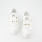 Sneaker Rockstud Plattform Sneakers Valentino Garavani Weiß Femme