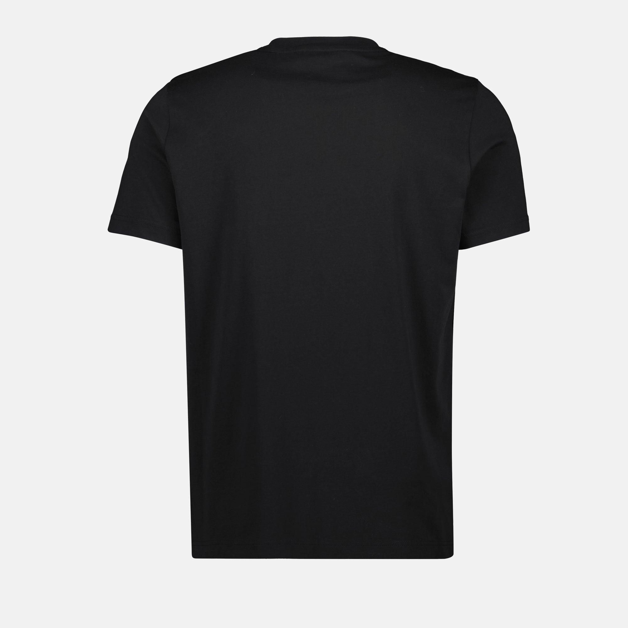 T-shirts Faded Logo Print T-shirt Moncler Black Homme