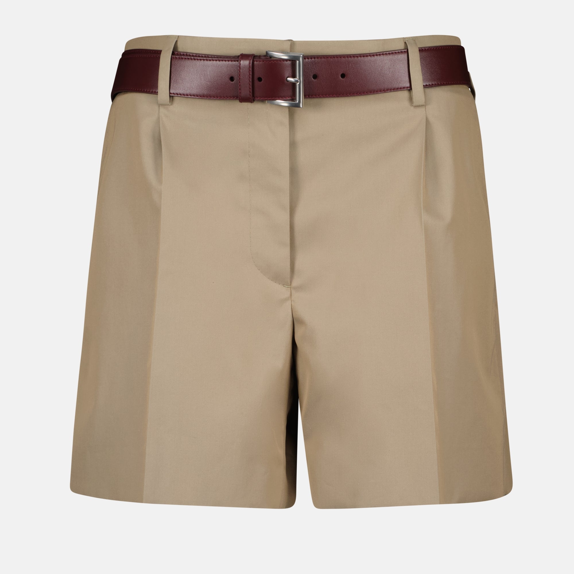 Shorts Short chino Prada Beige Femme