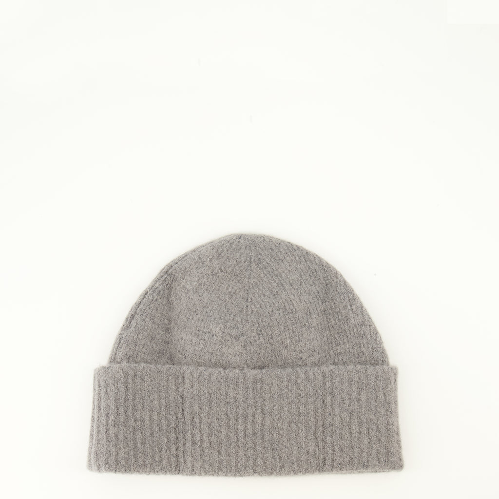 Chapeaux, casquettes et bonnets Graue Alpaka-Mütze Ami PARIS Gris Unisexe