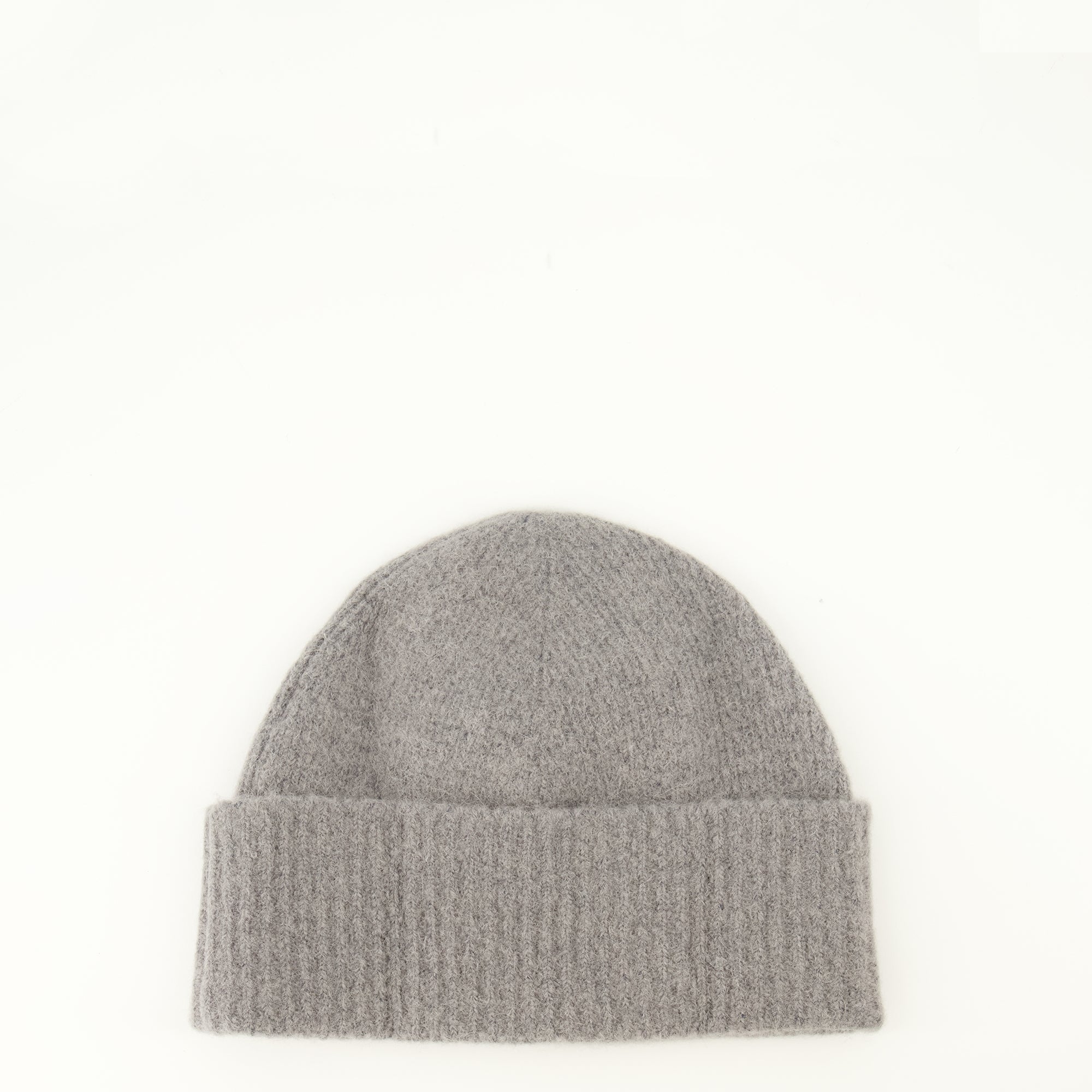 Chapeaux, casquettes et bonnets Graue Alpaka-Mütze Ami PARIS Gris Unisexe