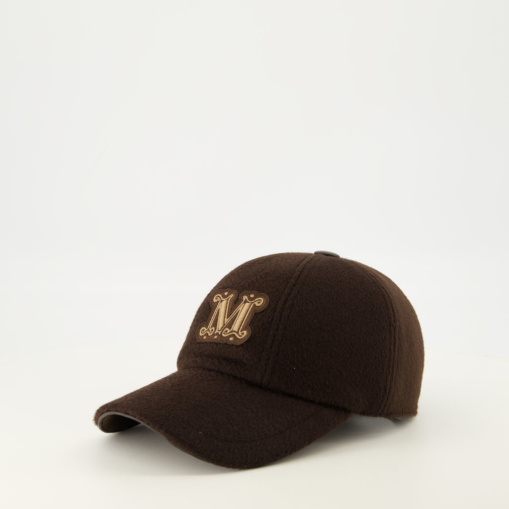Chapeaux, casquettes et bonnets Gorra de Cashmere Marrón Max Mara Marron Femme