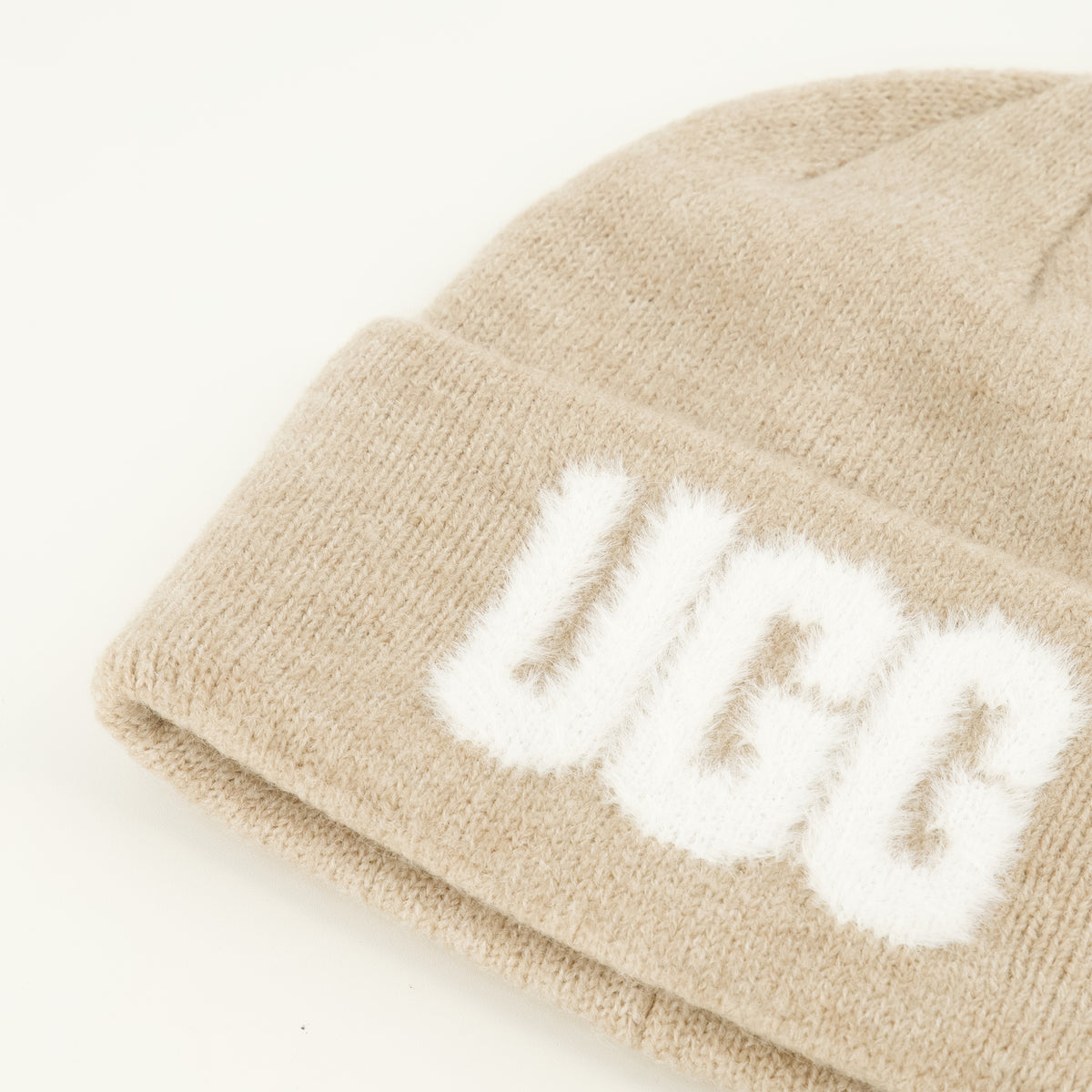 Chapeaux, casquettes et bonnets Bonnet Fuzzy beige Ugg Beige Femme
