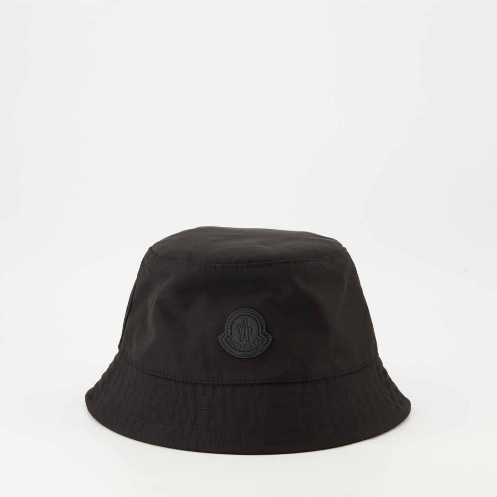 Hats, caps and beanies Logo Bucket Hat Moncler Black Homme