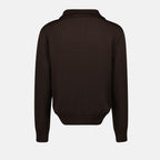 Strickwaren Reißverschluss-Pullover Courrèges Braun Homme