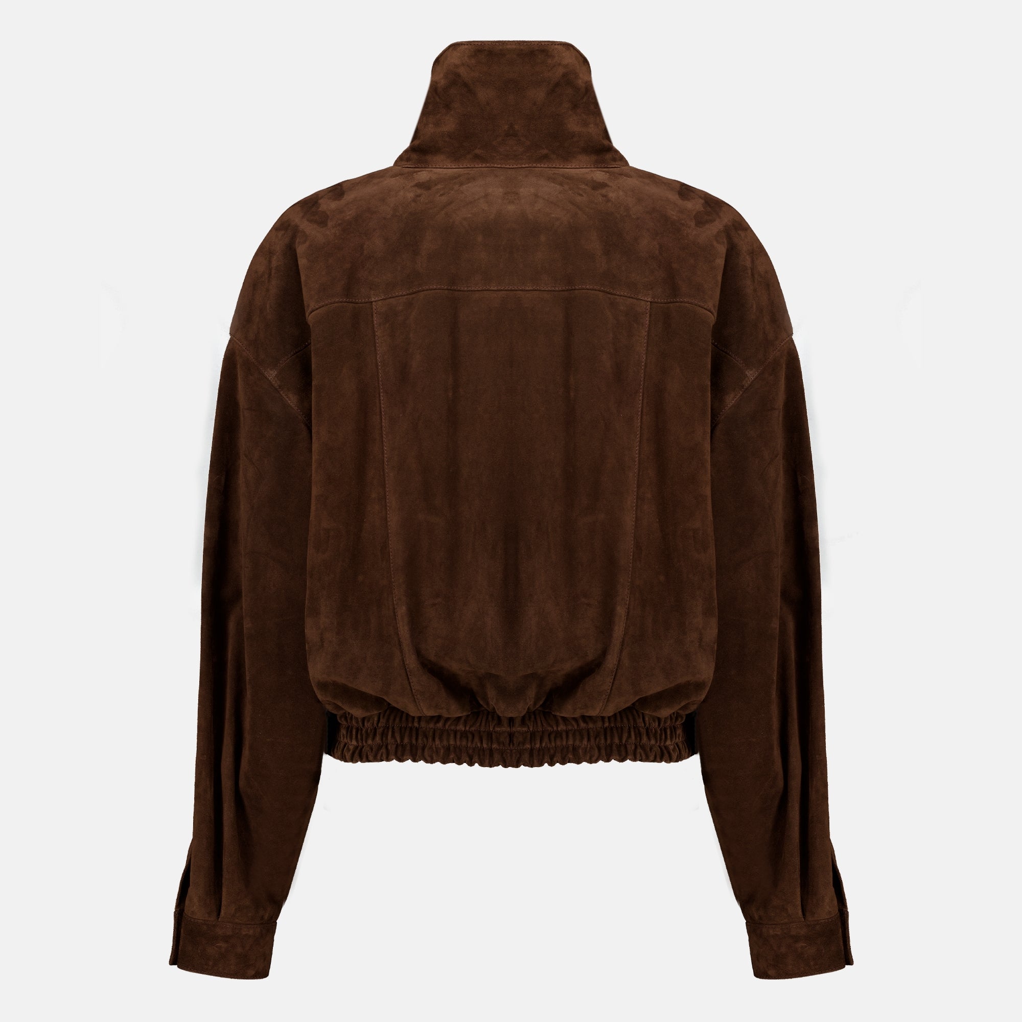 Manteaux ヴィンテージブラウンスエードジャケット Saint Laurent Marron Femme