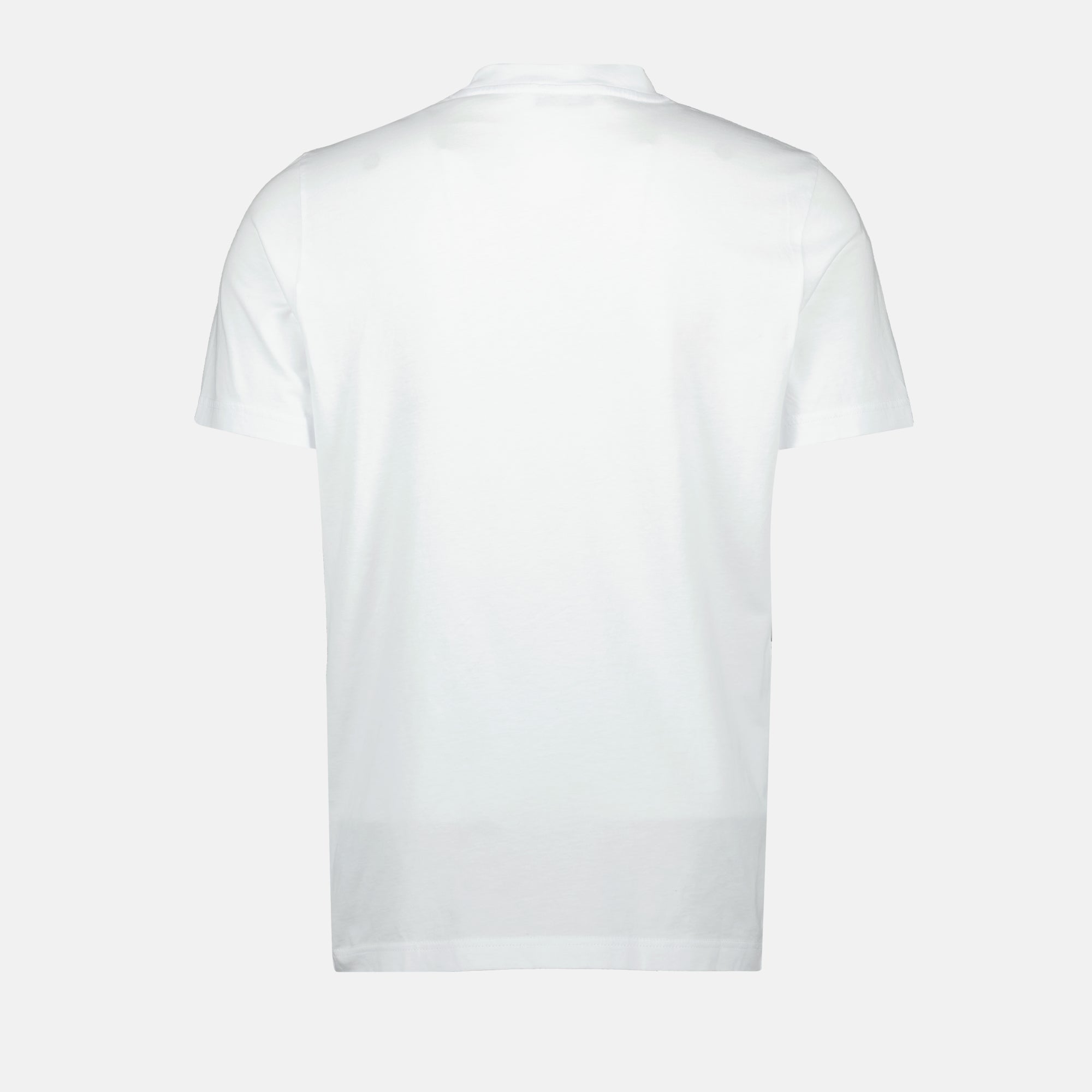 T-shirt T-shirt con stampa del logo sfumato Moncler Bianco Homme