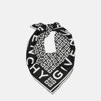 Scarves and gloves 4G Silk Scarf Givenchy Black Femme