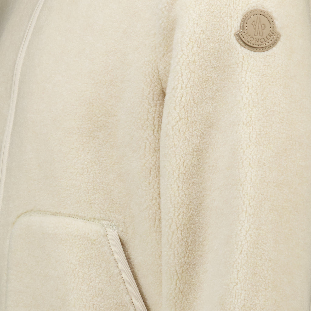 Vestes 베이지 지퍼 재킷 Moncler Beige Homme