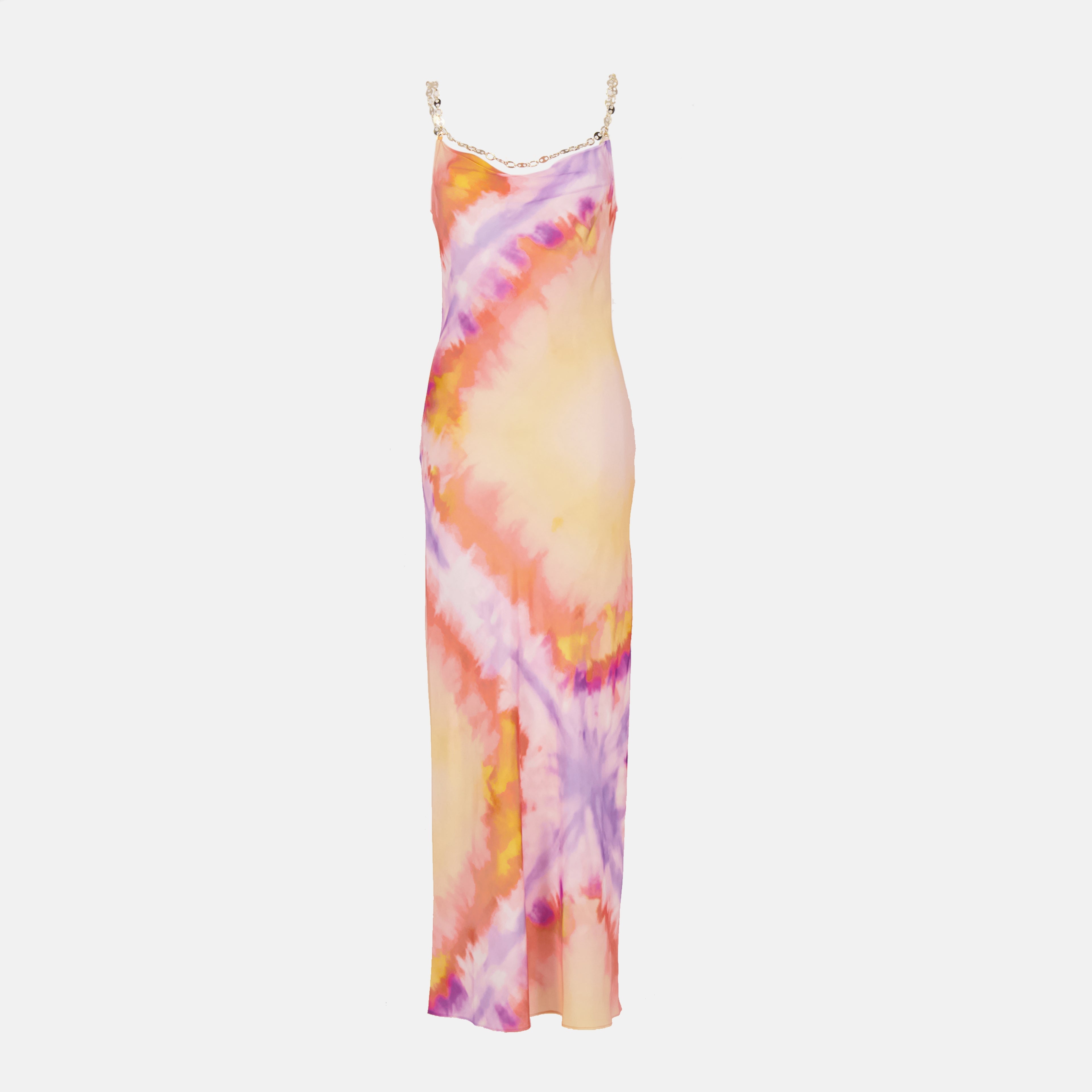 Tie and Dye Dress Rabanne - Women myCompaero Tie and Dye Dress Rabanne - Women myCompaero