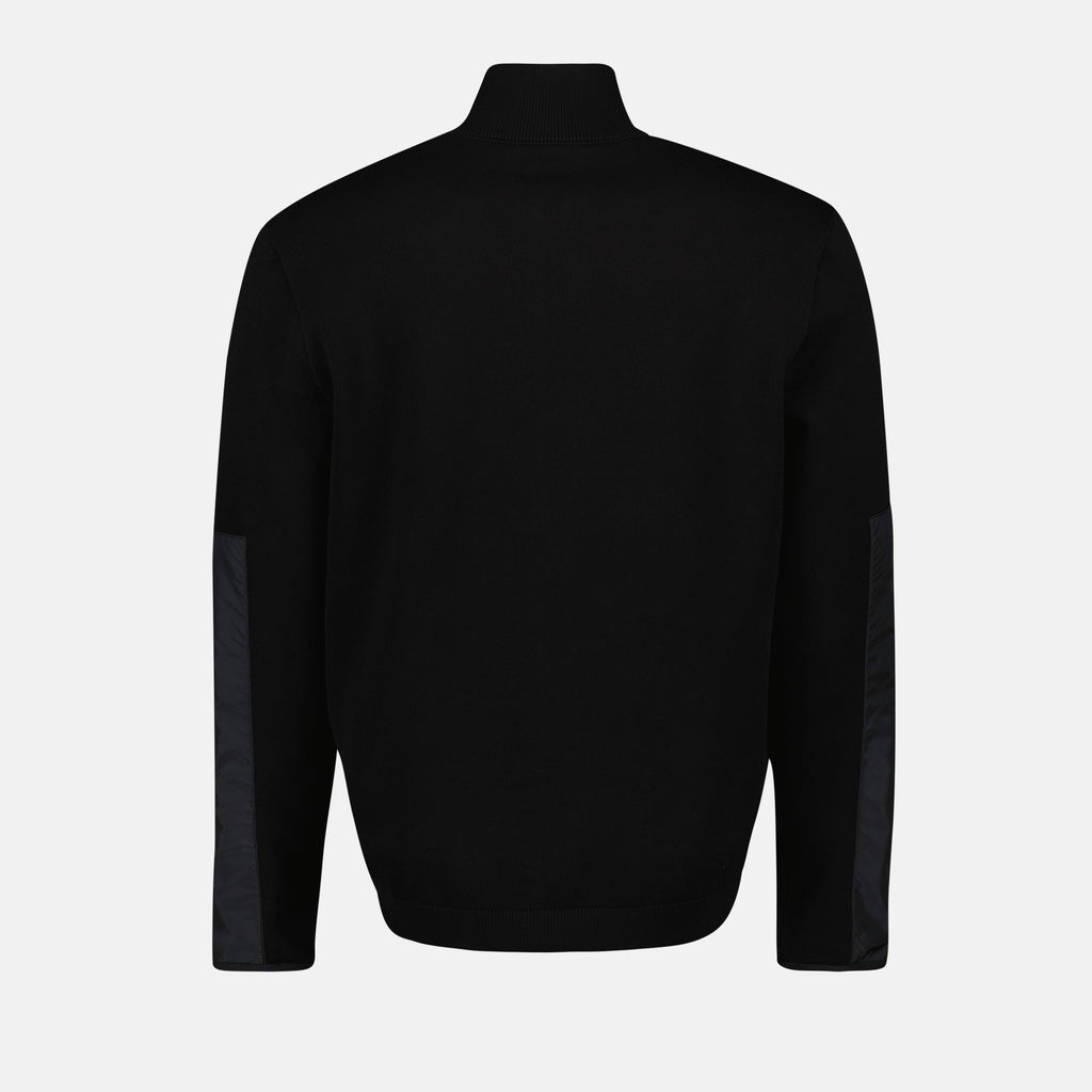 Jackets Zipped Cotton Jacket Moncler Black Homme