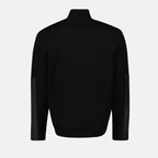 Jackets Zipped Cotton Jacket Moncler Black Homme