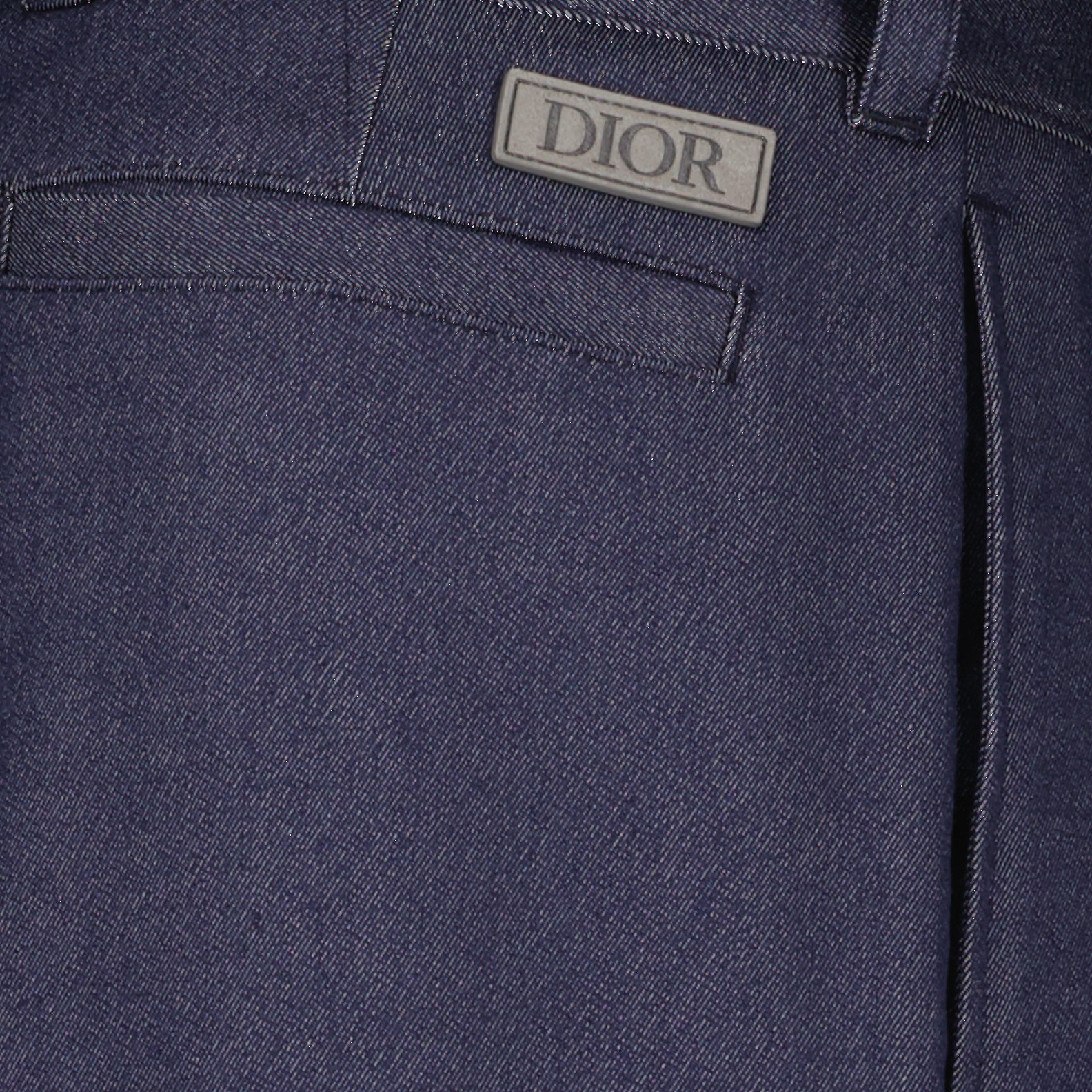 Calças Calças Plissadas Icons Dior Azul escuro Homme