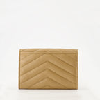 Imagen de la cartera Cassandre de la marca Saint Laurent para mujer - Temporada Otoño-Invierno 2025 - Vista Trasera