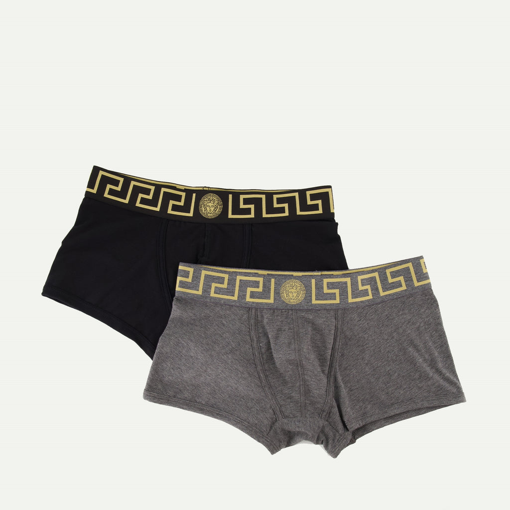Unterwäsche und homewear Lot de boxers Medusa Greca Versace Schwarz Homme
