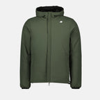 코트 리버서블 잭 다운 재킷 K-Way 검은색 Homme