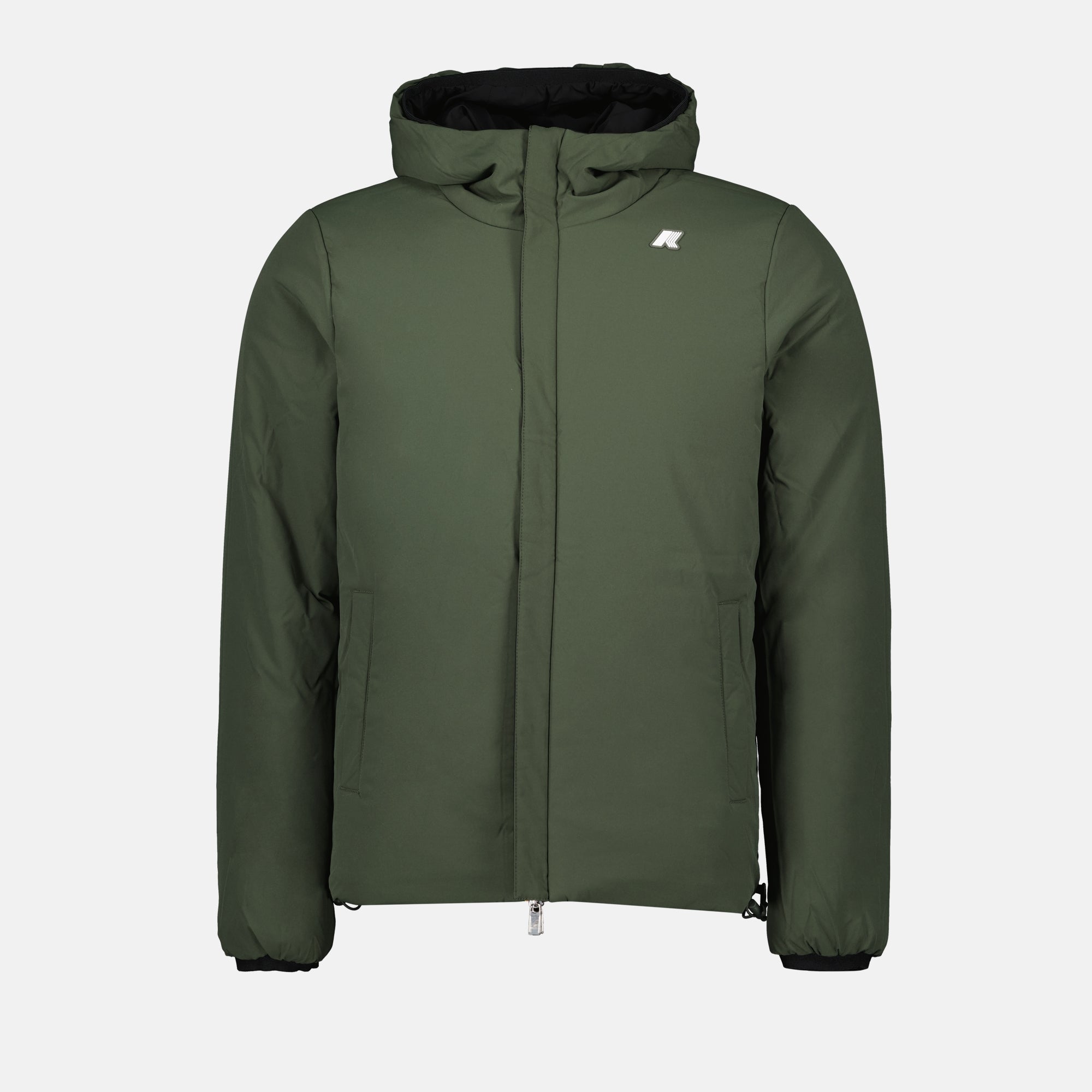 코트 리버서블 잭 다운 재킷 K-Way 검은색 Homme