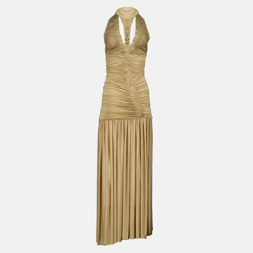 Robes Orion Beige Dress Christopher Esber Beige Femme