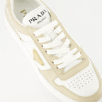 スニーカー ダウンタウン プラットフォーム スニーカー Prada ベージュ Femme