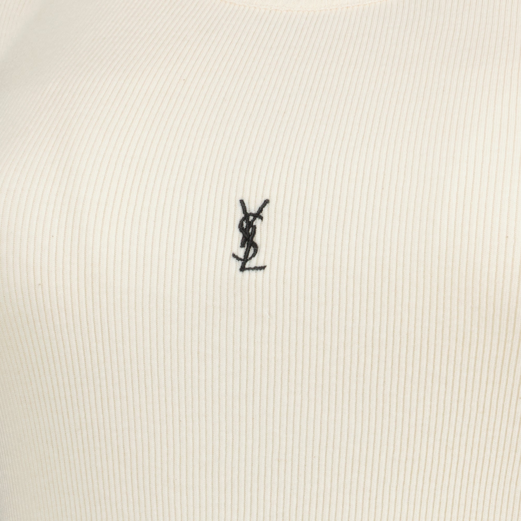 Image de l'article Débardeur Cassandre beige de la marque Saint Laurent pour Femme - Saison Printemps-Été 2026 - Vue détaillée_1