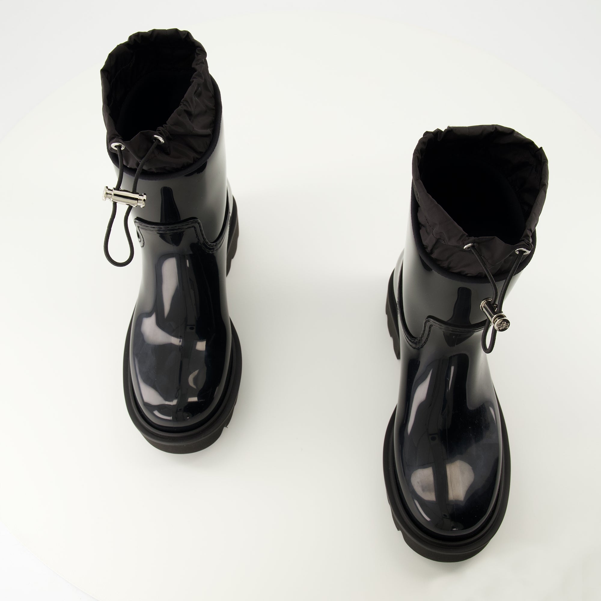 Bottines 킥스트림 블랙 앵클 부츠 Moncler Noir Femme