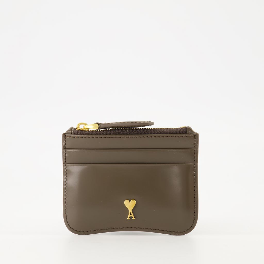 Immagine dell'articolo porta carte Paris Paris del marchio Ami PARIS per Unisex - Stagione Autunno-Inverno 2025 - Vista Frontale