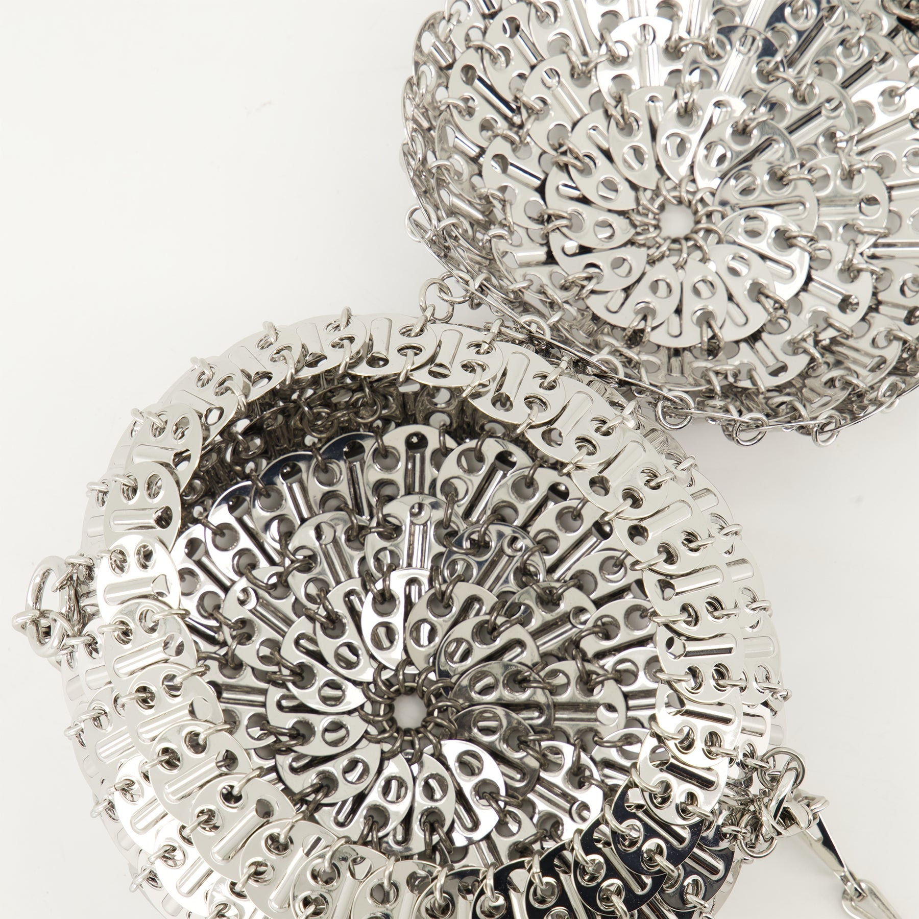 Sacs à main et épaule Sac Iconic 1969 Sphere Rabanne Argenté Femme