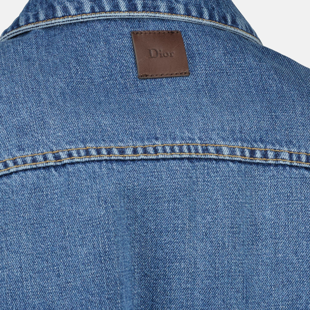 Imagen del artículo Chaqueta de denim azul de Dior para Hombre - Temporada Primavera-Verano 2026 - Vista Detallada 2