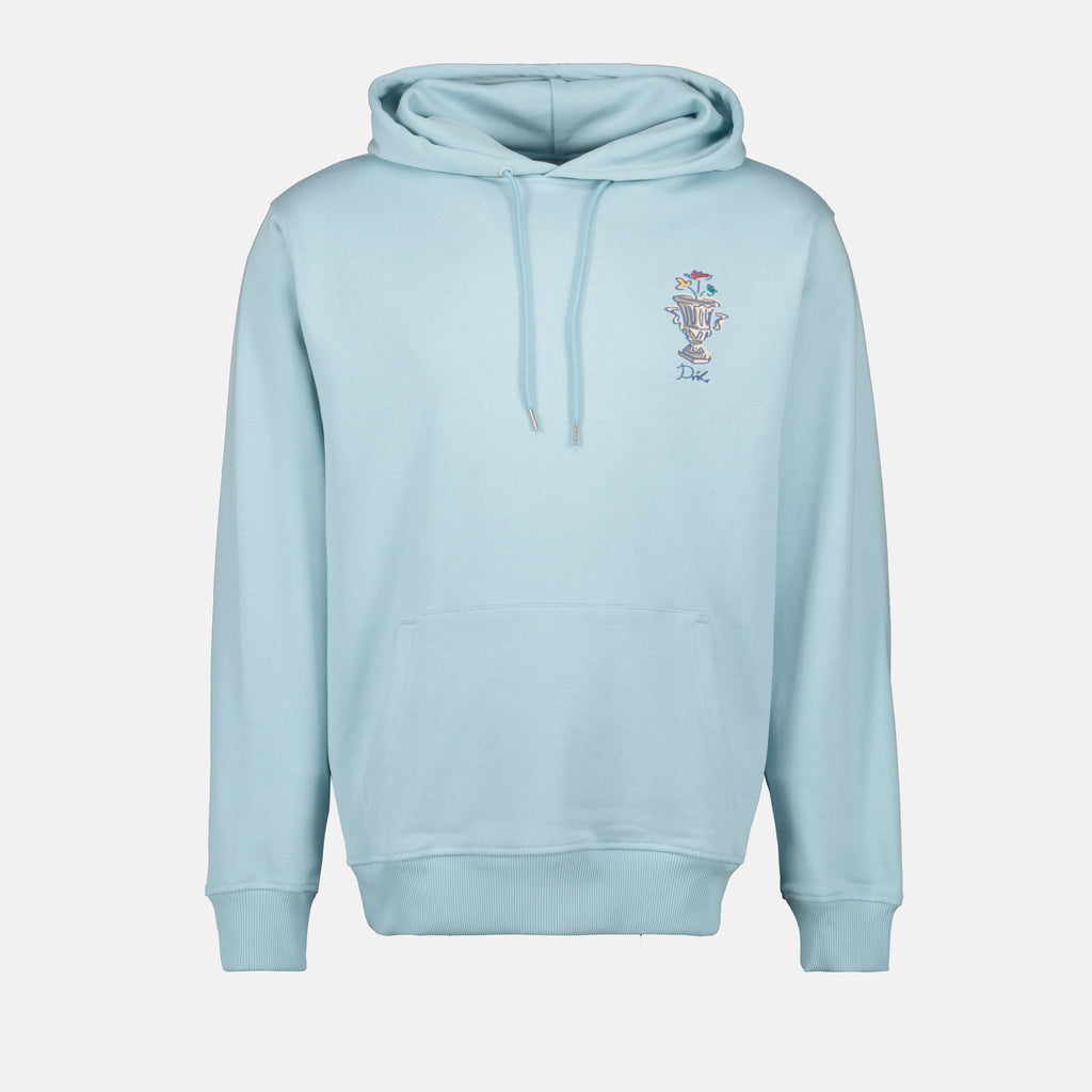 Sweatshirts Vase Hoodie Drole De Monsieur Blue Homme