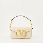 Handbags and shoulder bags Sac Locò Valentino Garavani Beige Femme