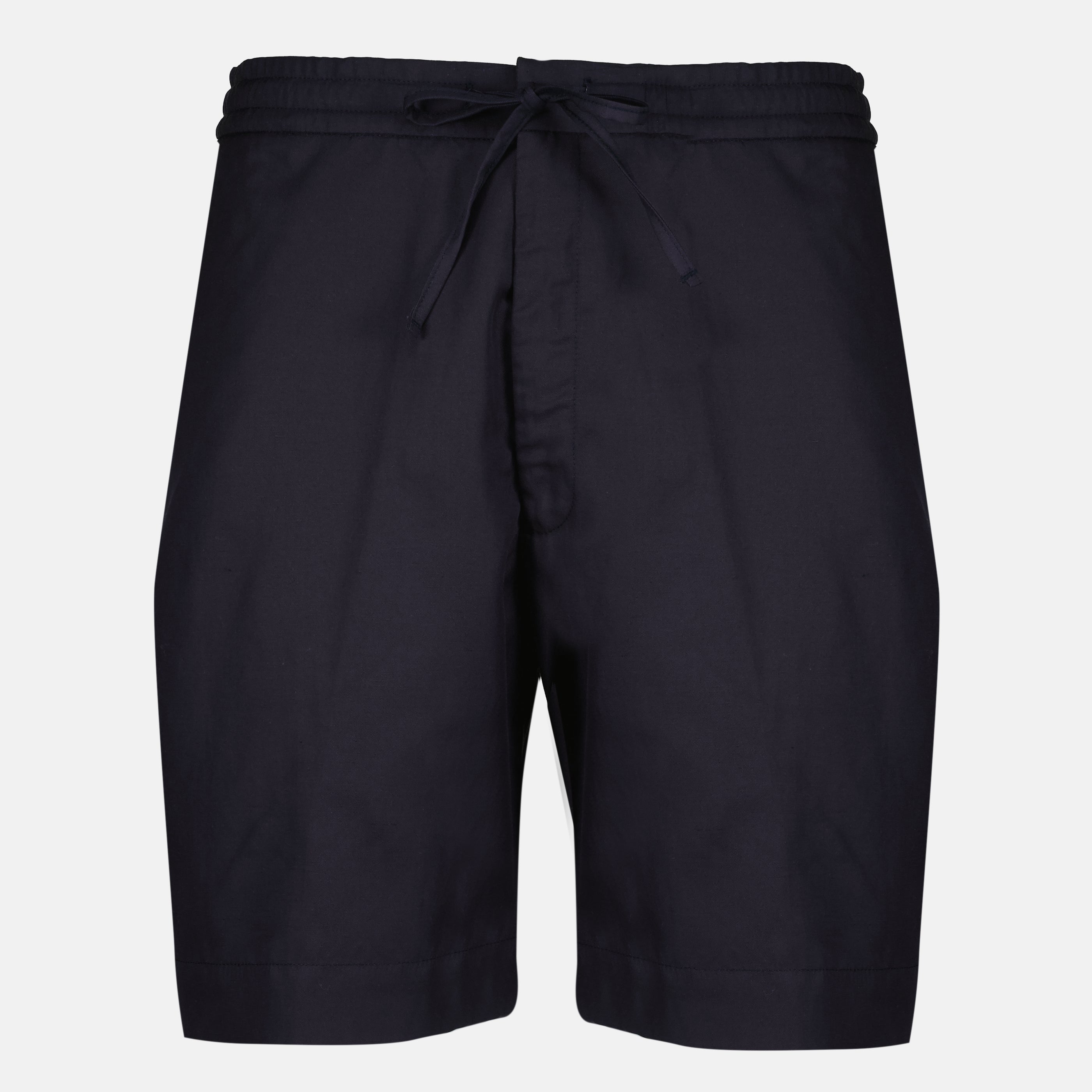 Shorts Short Phill bleu en lyocell Officine Générale Bleu foncé Homme