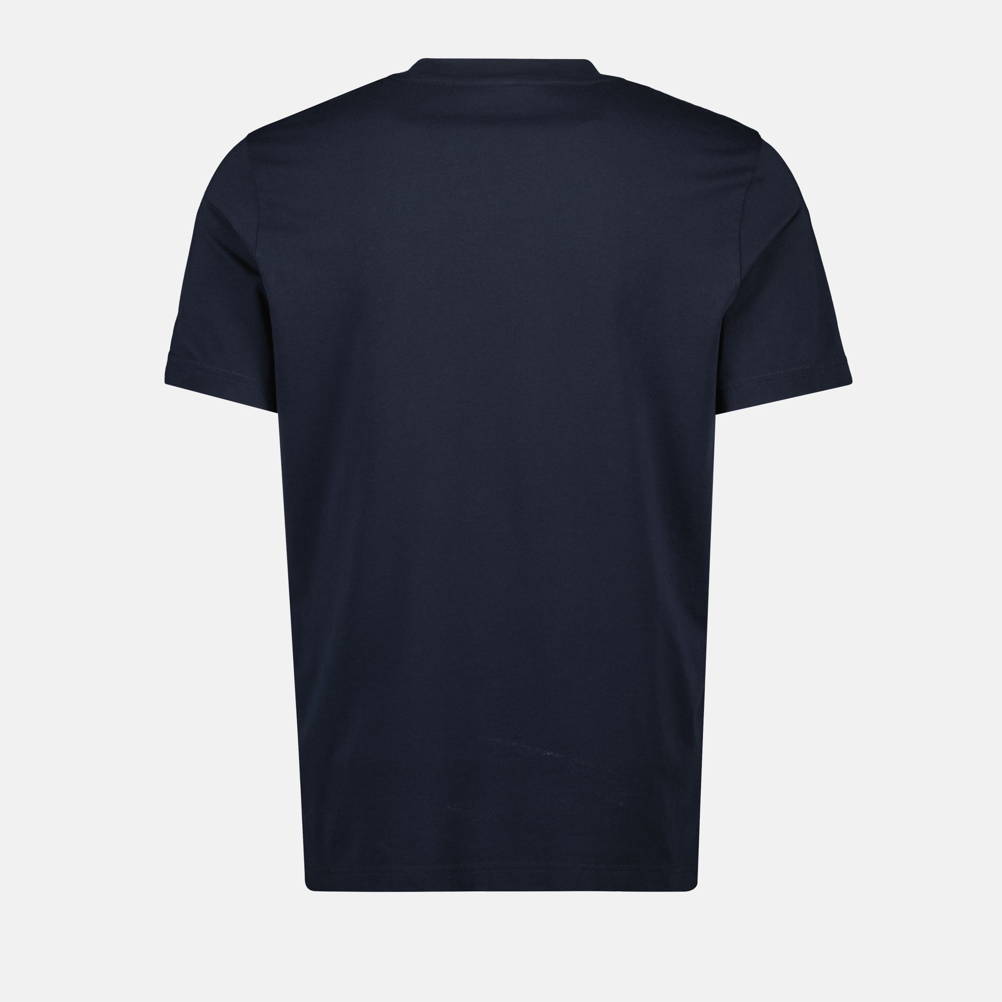 T-shirts Faded Logo Print T-shirt Moncler Dark blue Homme