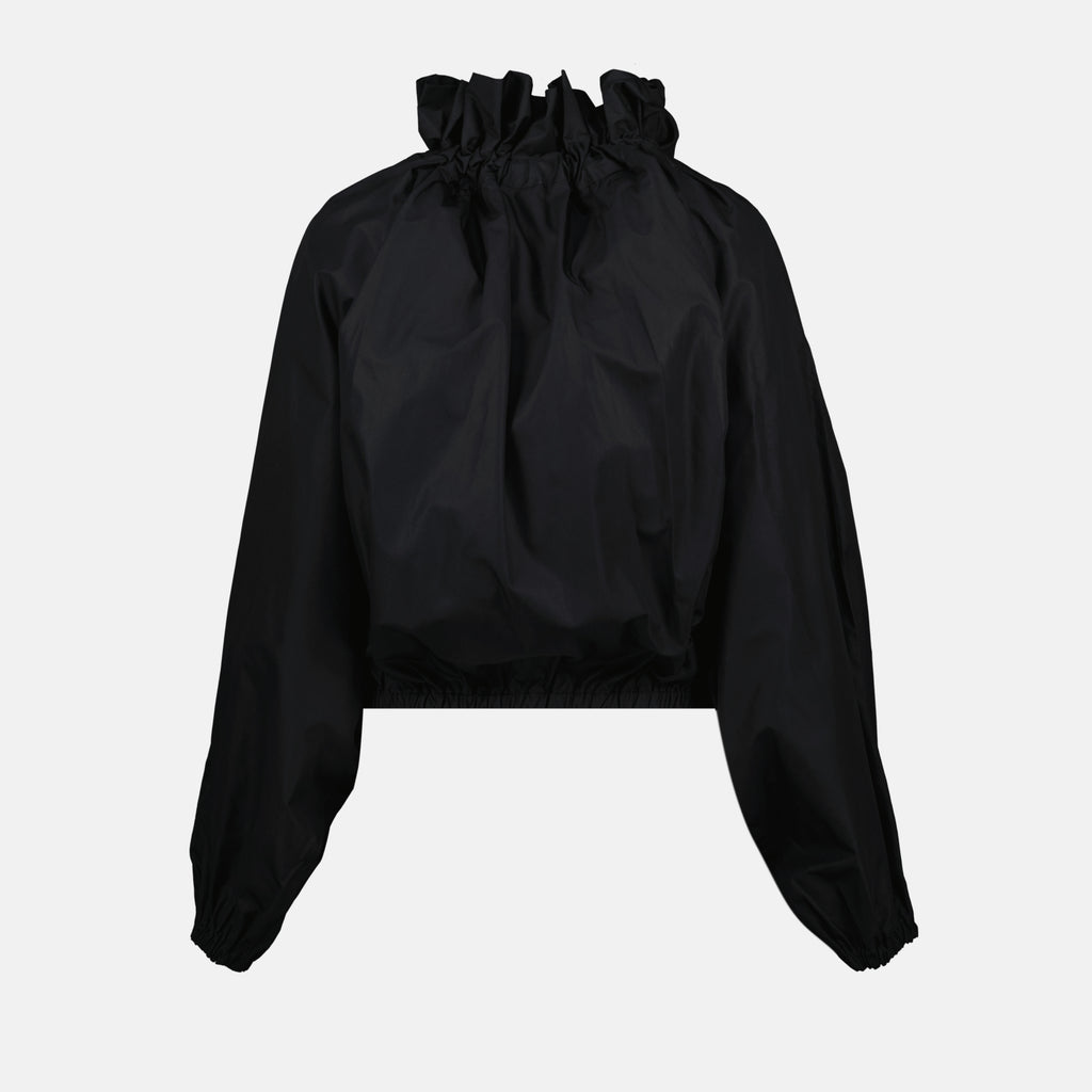 Immagine della Blusa Iconica in cotone del marchio Patou per Donna - Stagione Autunno-Inverno 2025 - Vista Dettagliata 2