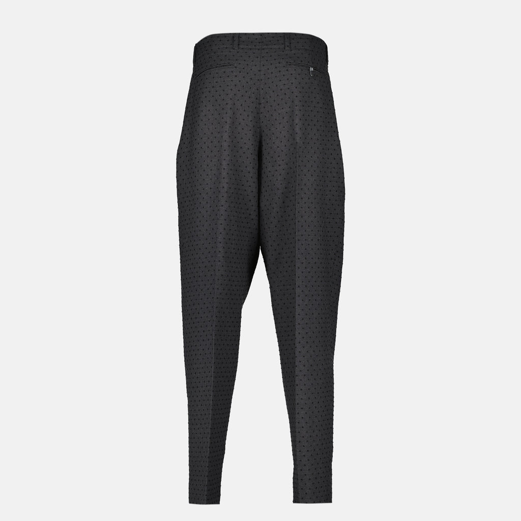 Pantalons Pleated Pants Dior Gris Homme