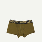 Underwear and homewear Boxer Medusa court Versace Khaki Homme