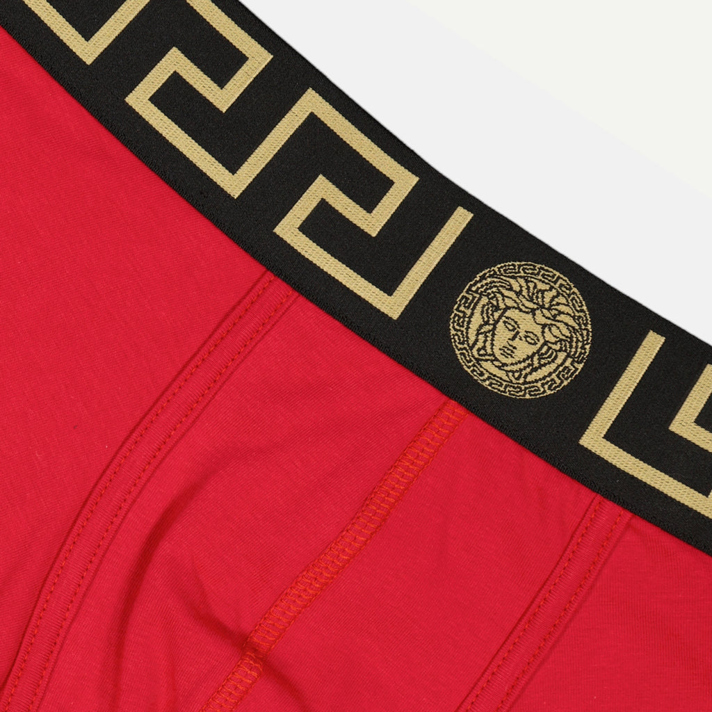 Sous-vêtements et homewear Boxer court Medusa Greca Versace Rouge Homme